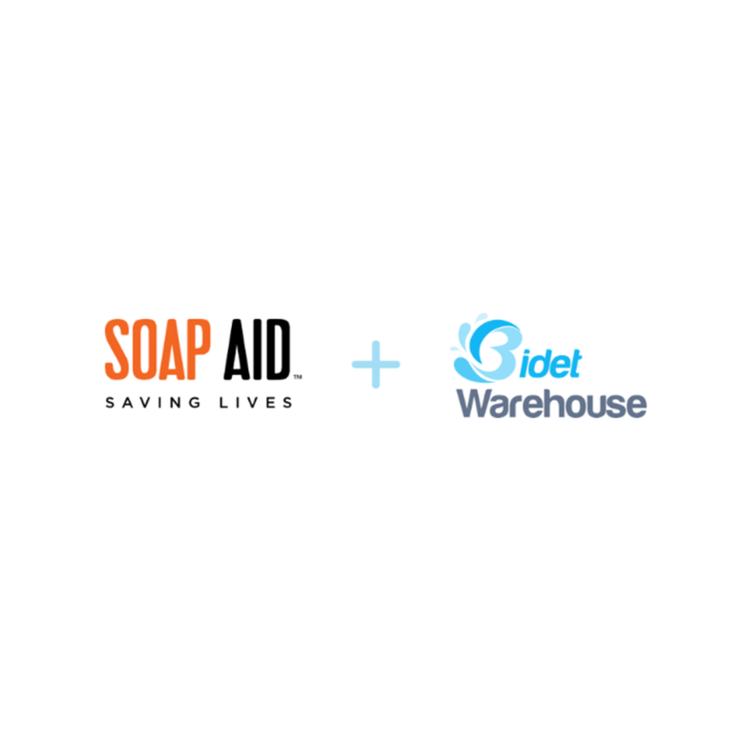 Bidet Warehouse is pledging a donation with every sale to Soap Aid!